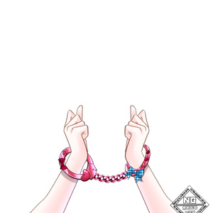 手錠をはめられる両手の素材💗【VTuber素材】【無償素材】(透過素材)