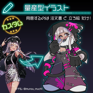 【量産顔】Nya9□N【SD絵】