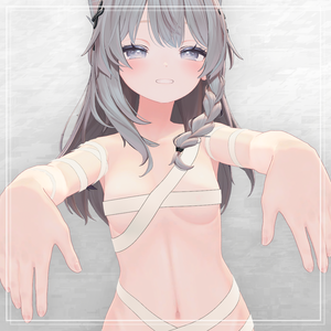 [7アバター対応] セクシー包帯コスチューム 【ハロウィン】 