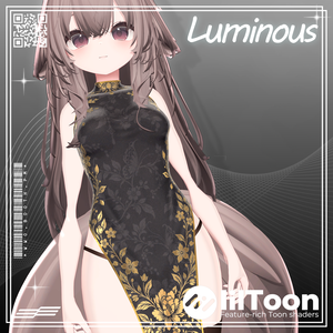 【期間無料】 ✦₊˚⊹ Luminous China ⊹˚₊✦  チャイナドレス【7アバター対応】
