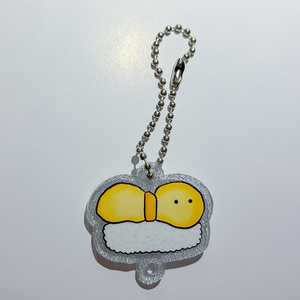ホタテ寿司つながるラメアクリルキーホルダー
