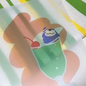 わんこクリアファイル