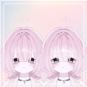 【無料】[うらら/Urara]  Hair Alpha Mask  うらら専用 缩略图 2