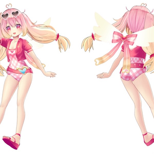 【VRoidVRMモデル】キューピッド（サマー） 缩略图 3