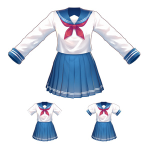 【Vroid用衣装テクスチャ】セーラー服