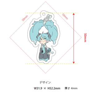 アクリルスタンド＜初音ミク17th Anniversary＞ - Rella Artworks / 不
