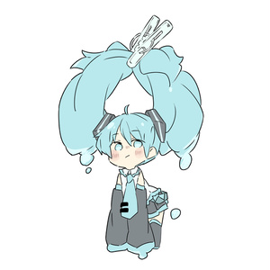 アクリルスタンドA＜asteroid：初音ミク＞ - Rella Artworks / 不安定+