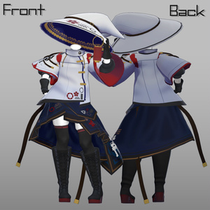 【EFBody専用衣装】飛空魔導士の服 ver1.3.2 缩略图 2