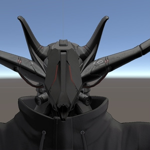 【VRChat想定】ジェラス専用アクセサリ【骸ノ面】 缩略图 2