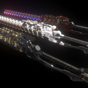 【ギミック付3D武器モデル】骨噛 缩略图 5