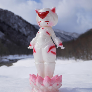 Sit Gal KICKちゃん（ファ*キン ティファニー カラー）大百科付き Sit Gal KICKちゃん ティファニー カラー ソフビ 新品 冊子付き