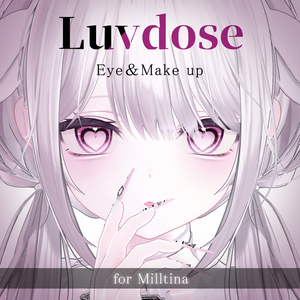 Luvdose Heart Eye & Makeup [Compatible with Milltina]