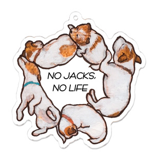 NO JACKS,NO LIFE　アクリルキーホルダー