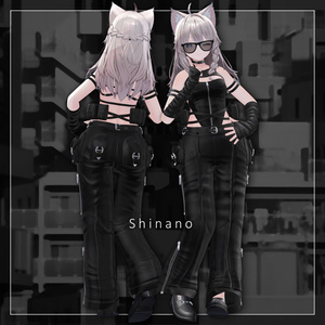 【13アバター対応】BLACK FLASH【VRChat】 缩略图 8