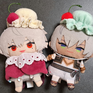 ピの　ぬい服着ぐるみ♡ちびぐるみ2着♡キツネちゃん ぬいぐるみ ぬい服 着ぐるみ 10cm きつね にじぱぺ いつぬい