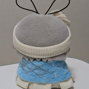 ピンクキラ折り返し】にじぱぺっと ぬい帽子 ぬい服 ネコ耳 ニット帽