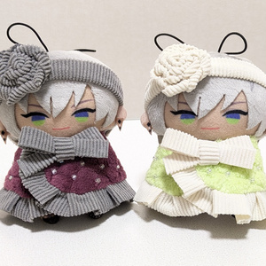 ピンクキラ折り返し】にじぱぺっと ぬい帽子 ぬい服 ネコ耳 ニット帽