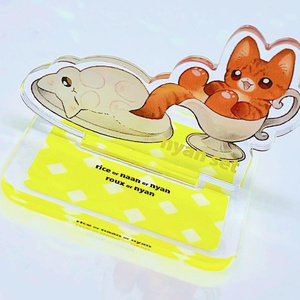 カレー屋さんのニャン&ニャンセットアクスタ