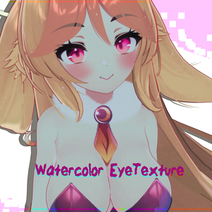 【伊奈波かや/Inaba Kaya】Watercolor - Eye Texture + Emission