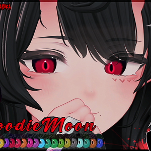 [Uruki / Sio / Manuka] [Bloodie Moon Eye texture + Emission]