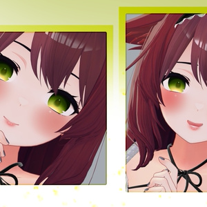 【12アバター対応 / 12 Compatible Avatars】[Gentile EyeTexture + Emission] 缩略图 8