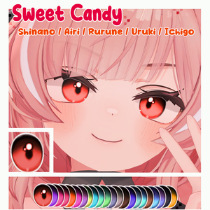 [Uruki/Shinano/Rurune/Airi/Ichigo] [Sweet Candy Eye texture + Emission]