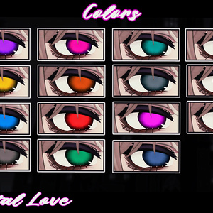 【8アバター対応 /8Compatible Avatars】🎃[FatalLove, EyeTexture +MakeUp]🎃 缩略图 4