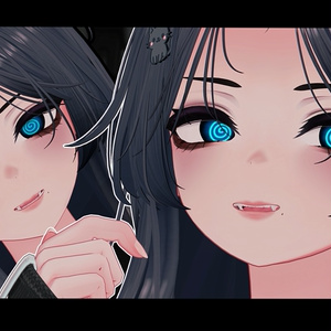 【8アバター対応 /8Compatible Avatars】🎃[FatalLove, EyeTexture +MakeUp]🎃 缩略图 12