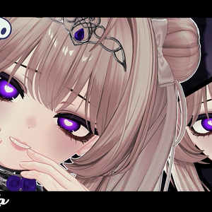 【8アバター対応 /8Compatible Avatars】🎃[FatalLove, EyeTexture +MakeUp]🎃 缩略图 5