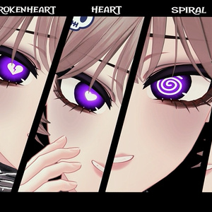 【8アバター対応 /8Compatible Avatars】🎃[FatalLove, EyeTexture +MakeUp]🎃 缩略图 3