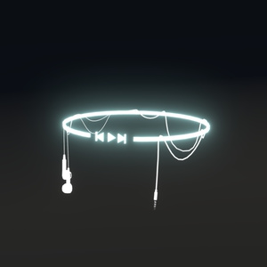 【アニメーション付き】Music Halo