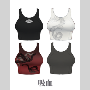 タンクトップ  Cropped tank top