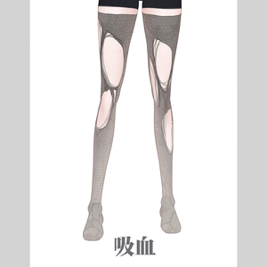 破れたストッキング Torn stocking