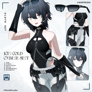 Ice Cold Cyber Set [VRoid]