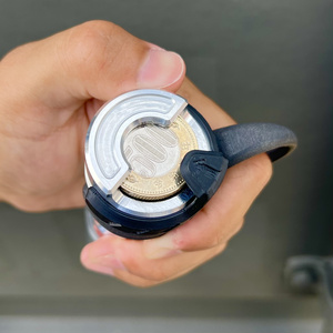 新品未使用品 アルミ製 100円ケース シリンダー コミケ 送料無料】100円用 アルミ製コインシリンダー 35枚モデル CC-351