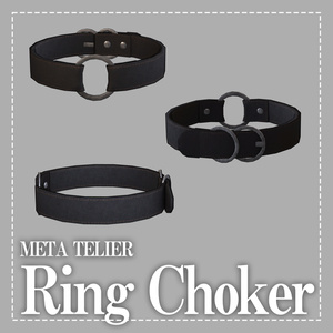 【VRC可】リングチョーカー/Ring Choker【META TELIER】