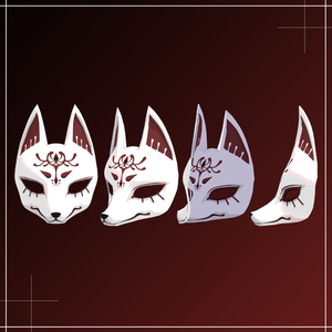 狐のお面 / Fox Mask 【META TELIER】 缩略图 3