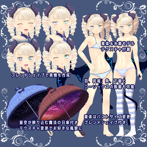 オリジナル3Dモデル「ラズロッテ」（Lazlotte）