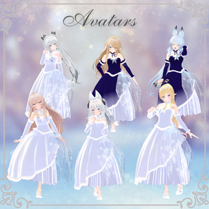[35アバター対応] Snowy Tears #スイセレ 缩略图 7