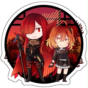アクリルキーホルダー(魔王信長＋ぐだ子)