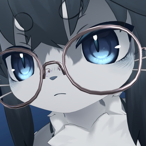【Chalo想定】3Dモデル おさかなメガネ 缩略图 5