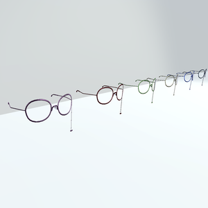 【Chalo専用】3Dモデル おさかなメガネ