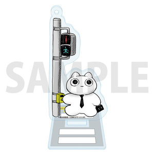 【数量限定特別セット】「社畜ねこ」らくがきまとめ本＆特製アクリルスタンドキーホルダー(送料込み）
