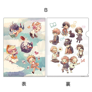 「同居人はひざ、時々、頭のうえ。」A４クリアファイル