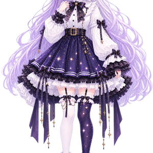 女の子立ち絵【星の使い手】