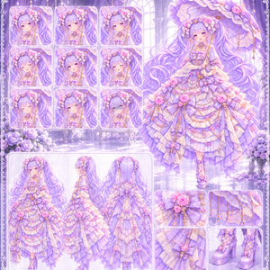 メルヘンお嬢様【立ち絵】