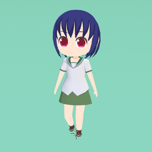 【3Dモデル】オリジナルキャラクター
