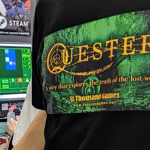 『QUESTER』ロゴTシャツ／"QUESTER" Logo T-shirts