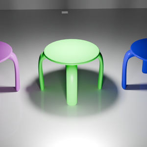 椅子の3Dモデル