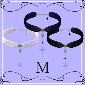 【【VRChat】PB対応/Liltoon】  Choker & Earing set